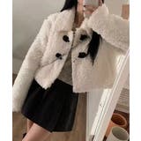 オフホワイト | 襟付きボタンでファージャケット | Ulysses