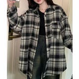 ブラック | ボタンダウンチェック柄ボタンでジャケット | Ulysses