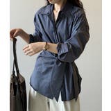 襟付きボタンでベルト付きシャツ | Ulysses | 詳細画像6 
