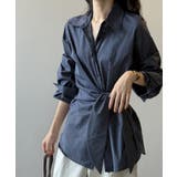 襟付きボタンでベルト付きシャツ | Ulysses | 詳細画像7 