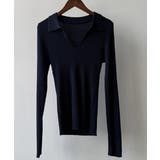 Vネック長袖ニットトップス | Ulysses | 詳細画像6 