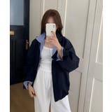 襟付きフェイクレイヤードジップスジャケット | Ulysses | 詳細画像1