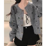 クルーネックボタンでニットジャケット | Ulysses | 詳細画像3