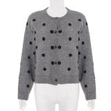 クルーネックボタンでニットジャケット | Ulysses | 詳細画像6