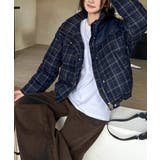 切り替えチェック柄ジップスジャケット | Ulysses | 詳細画像5 