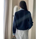 ボタンダウン切り替えボタンでニットトップス | Ulysses | 詳細画像4 