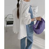 襟付きデニム切り替えジャケット | Ulysses | 詳細画像2