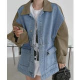 襟付きデニム切り替えジャケット | Ulysses | 詳細画像5