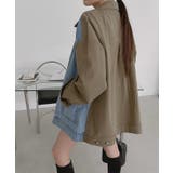 襟付きデニム切り替えジャケット | Ulysses | 詳細画像6