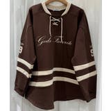 ブラウン | クルーネック長袖トップス | Ulysses