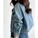 クルーネックボタンでデニムジャケット | Ulysses | 詳細画像5 