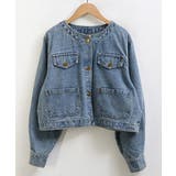 クルーネックボタンでデニムジャケット | Ulysses | 詳細画像6 