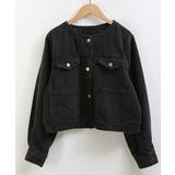 クルーネックボタンでデニムジャケット | Ulysses | 詳細画像8 