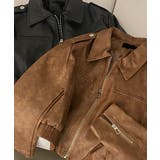 襟付きジップスPUレザージャケットジャケット | Ulysses | 詳細画像5