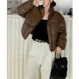 ブラウン | 襟付きジップスPUレザージャケットジャケット | Ulysses