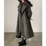 ダブルブレストリボンコート | Ulysses | 詳細画像2