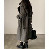 ダブルブレストリボンコート | Ulysses | 詳細画像4