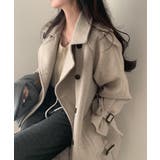 ダブルブレストリボンコート | Ulysses | 詳細画像7