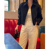 ブラック | 襟付きジップス長袖ジャケット | Ulysses