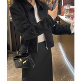 襟付きジップス長袖ジャケット | Ulysses | 詳細画像1 