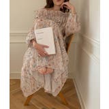 ボートネックフリル長袖ワンピース | Ulysses | 詳細画像2 