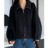 ハイネックダブルジップ切り替えジャケット | Ulysses | 詳細画像3 