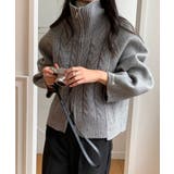 ハイネックダブルジップ切り替えジャケット | Ulysses | 詳細画像4 