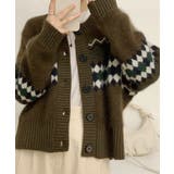 ノーカラーボタンでニットジャケット | Ulysses | 詳細画像7 