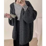 グレー | パフスリーブカーディガンジャケット | Ulysses