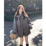 袖ファー取り外し可能メルトンジャケット | Ulysses | 詳細画像1