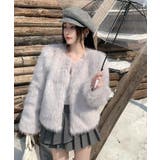 ライトグレー | ノーカラー長袖ジャケット | Ulysses