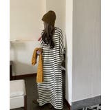 クルーネックリラックス長袖ワンピース | Ulysses | 詳細画像1 