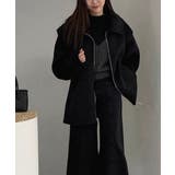 襟付きダブルジップメルトンジャケット | Ulysses | 詳細画像3