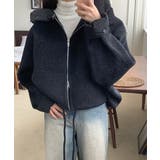 ネイビー | フード取り外せジップスドローストリングジャケットワイドパンツ | Ulysses