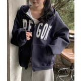 ダークブルー | フード付きジップス長袖トップス | Ulysses