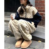 スタンドカラー長袖トップス+ワイドパンツ | Ulysses | 詳細画像5