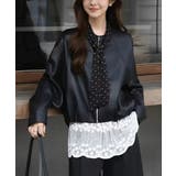 クルーネックジップスPUジャケット | Ulysses | 詳細画像1 