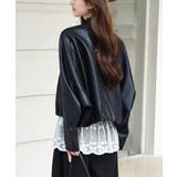 クルーネックジップスPUジャケット | Ulysses | 詳細画像3 