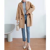 レギュラーカラーボタンでメルトンジャケット | Ulysses | 詳細画像6 