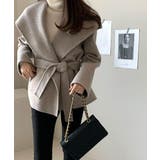 襟付きベルト付きメルトンジャケット | Ulysses | 詳細画像5 