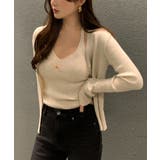 Vネックニット2枚セットトップス | Ulysses | 詳細画像3 