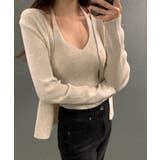 Vネックニット2枚セットトップス | Ulysses | 詳細画像5 