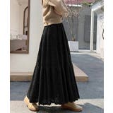 ゴム締めウエストレーススカート | Ulysses | 詳細画像2 