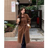 ブラウン | ボタンダウンシングルブレストメルトンジャケット | Ulysses