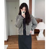 クルーネックボタンでニットジャケット | Ulysses | 詳細画像2 