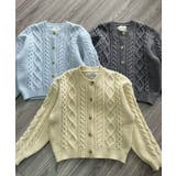 クルーネックボタンでニットジャケット | Ulysses | 詳細画像5 