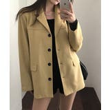 キャメル | レギュラーカラーボタンでスーツジャケット | Ulysses