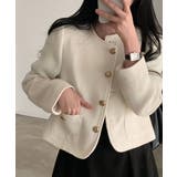 ノーカラーシングルブレストメルトンジャケット | Ulysses | 詳細画像1 