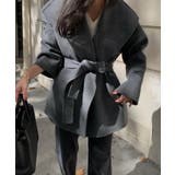 襟付きベルト付きメルトンジャケット | Ulysses | 詳細画像5 