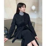 ノーカラーベルト付きメルトンジャケット | Ulysses | 詳細画像5 